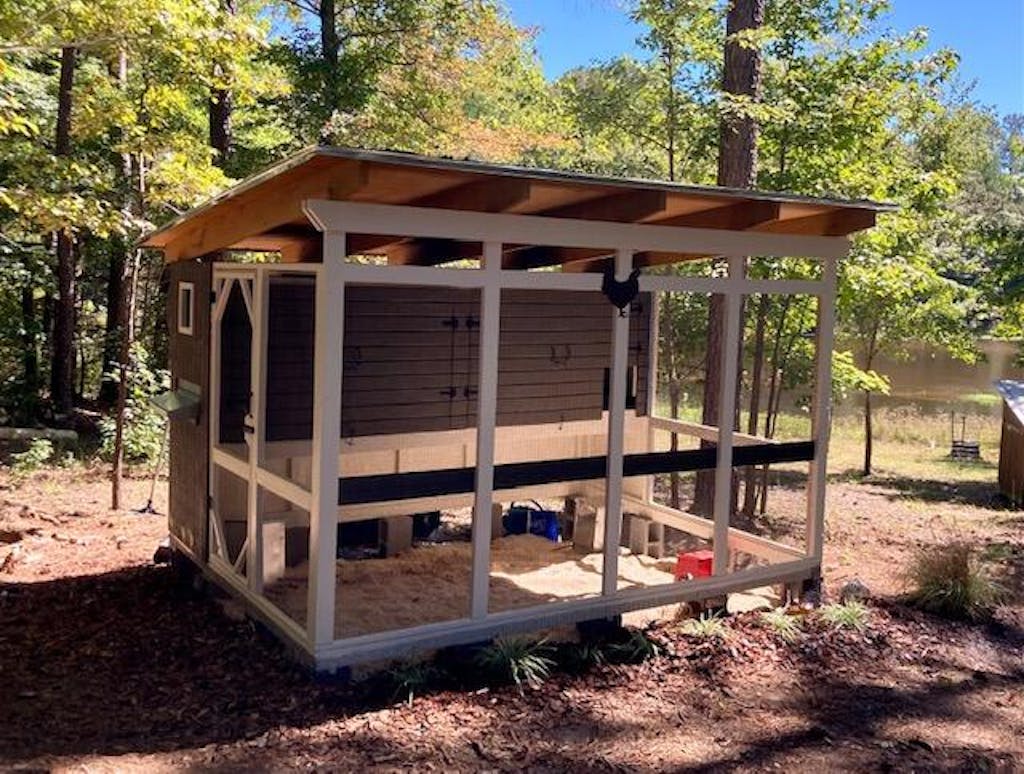 The Garden Loft Large Walk In Chicken Coop Plans The Garden Coop 