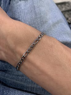 4MM Figaro Bracelet