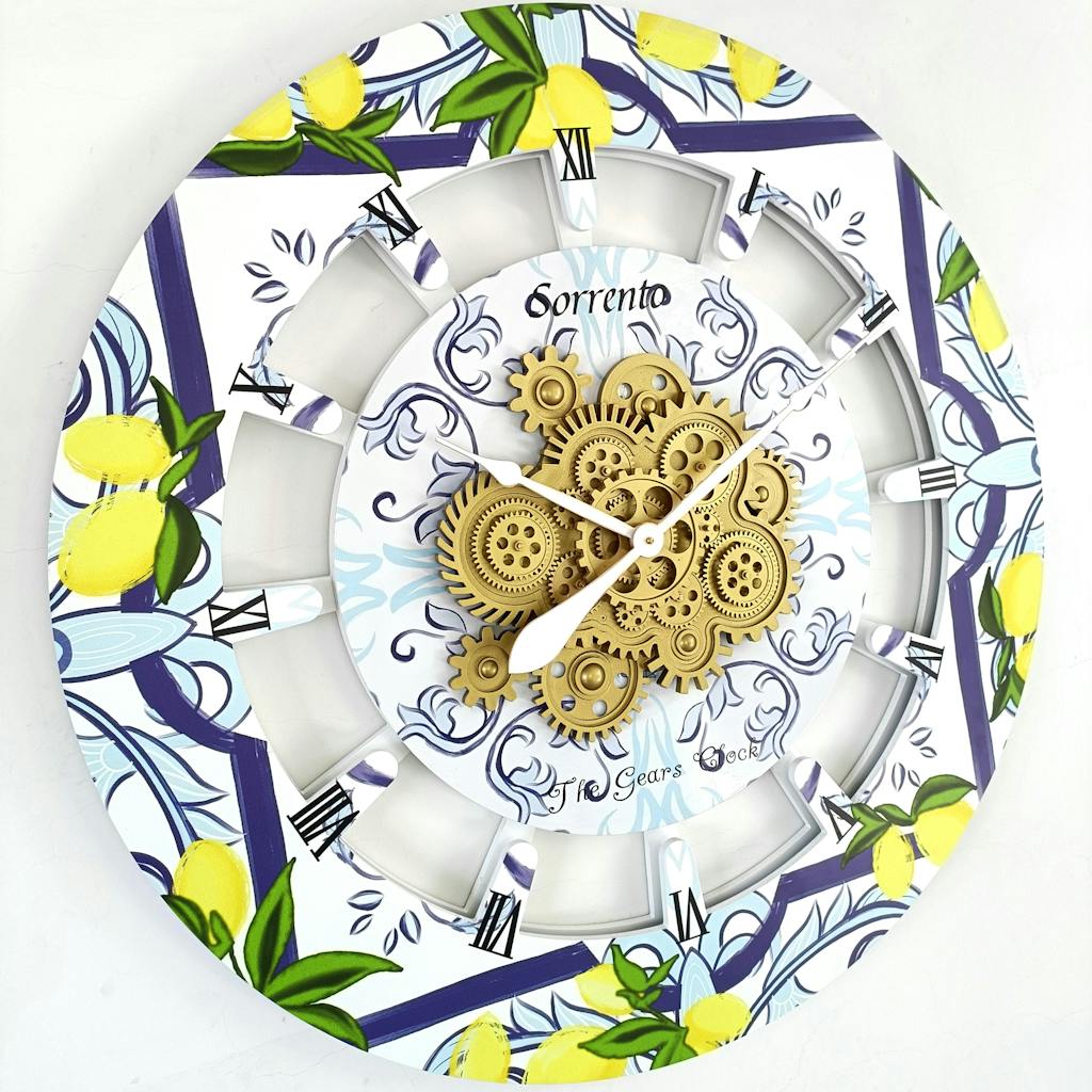 AMERICA LINE WALL CLOCK ROUND 36 INCH CARBON GREY