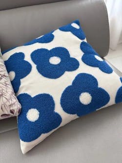 Maximalist Floral Throw Pillow Cover