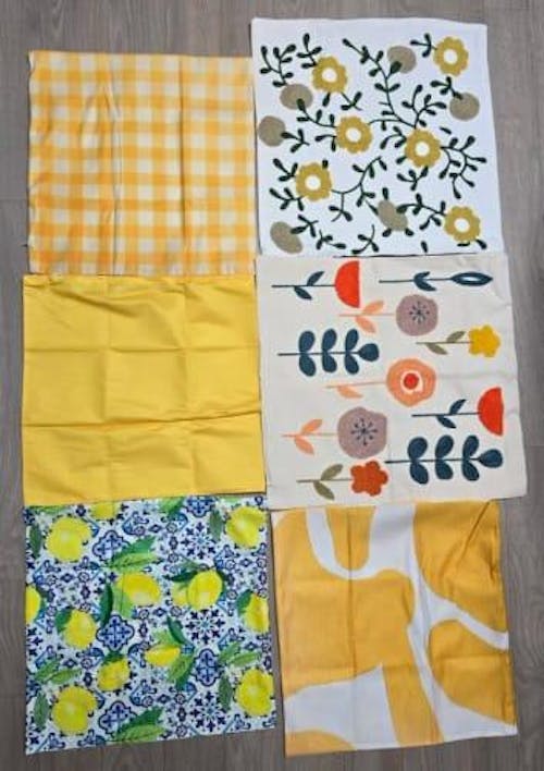 Flower Embroidery Throw Pillow Cushion Cover