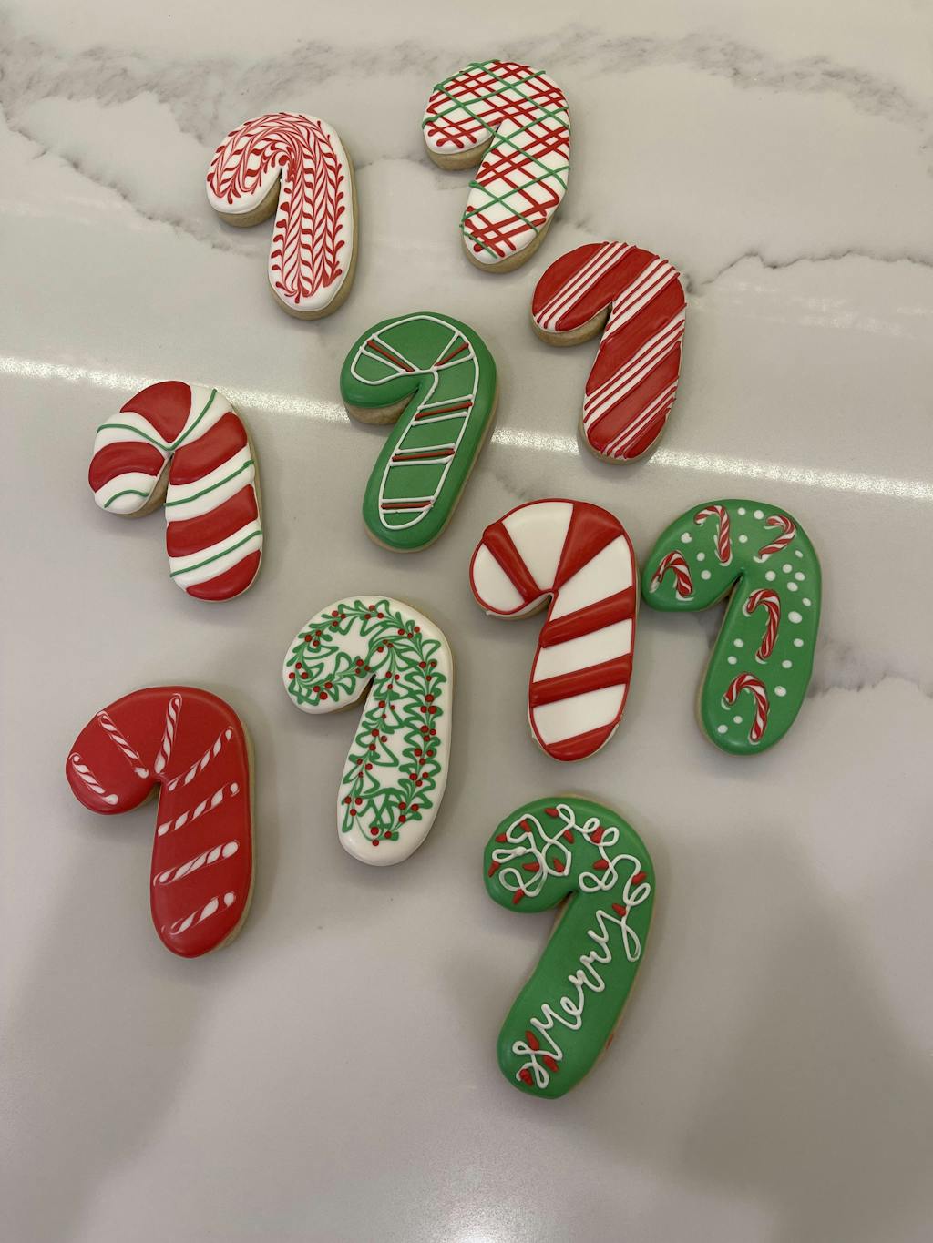 Candy Canes Online Cookie Decorating Class The Graceful Baker Shop