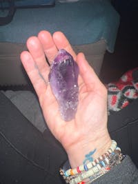 Rough Amethyst Wide Point Intuitively Chosen