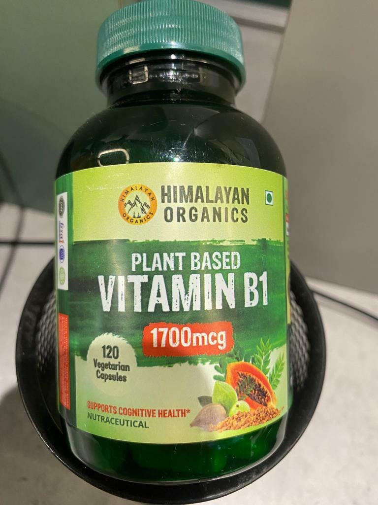 Vlado's Himalayan Organics Plant-Based Vitamin B1 | Rich In Antioxidan ...