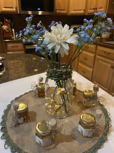 Winnie the Pooh Beehive - Baby Shower Party Favors - 2 oz Clover Honey - Set of 10