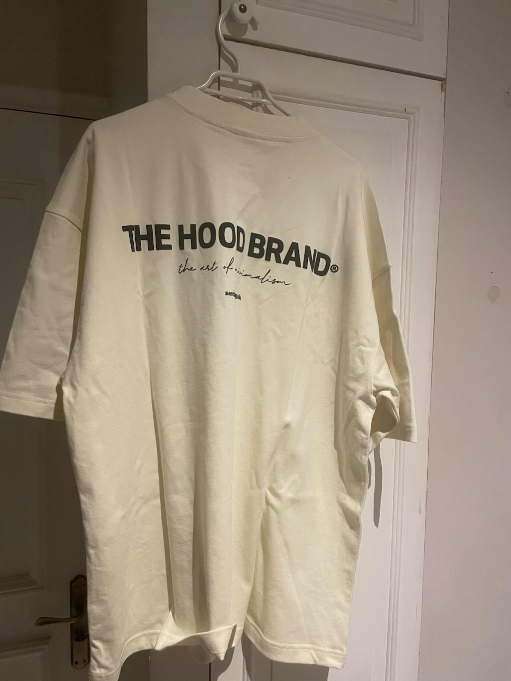 OG LOGO MEGA HEAVYWEIGHT CREAM/BLACK (300GSM) TEE