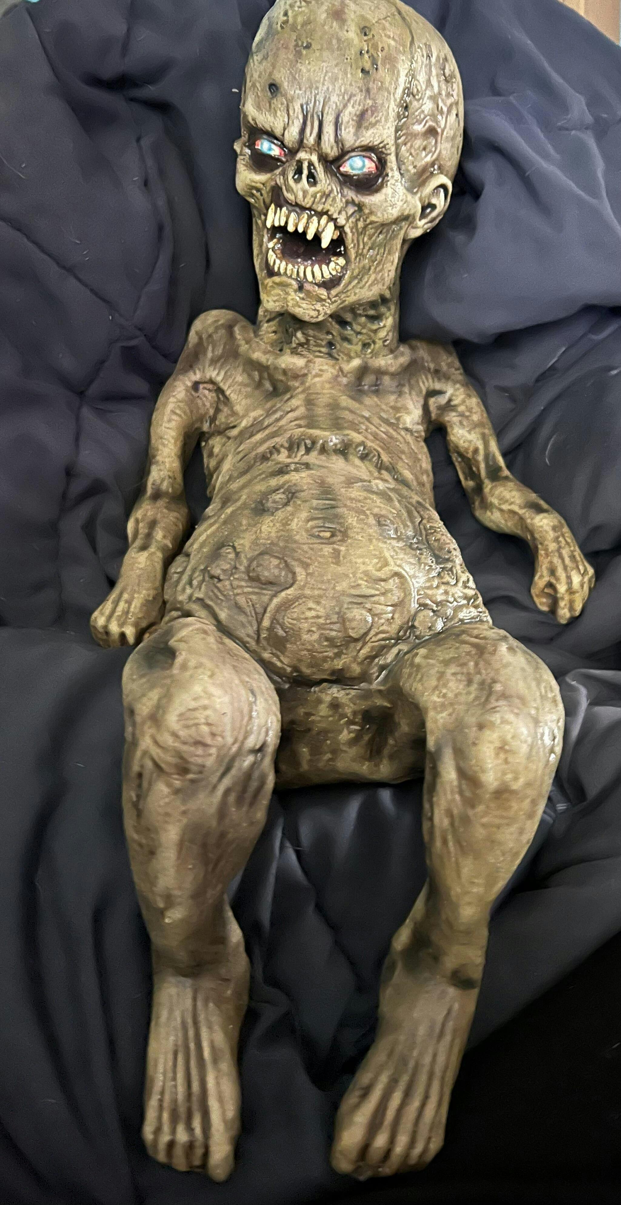 Zombie Baby Puppet | Halloween Decorations – The Horror Dome