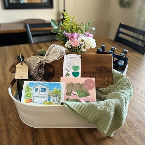 Watercolor Custom House Portrait