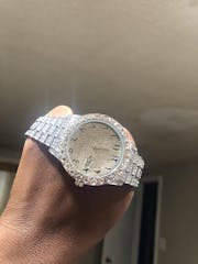 Icy Arabic Dial Watch