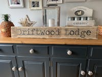 Create Your Own Long Wood Sign | Bespoke
