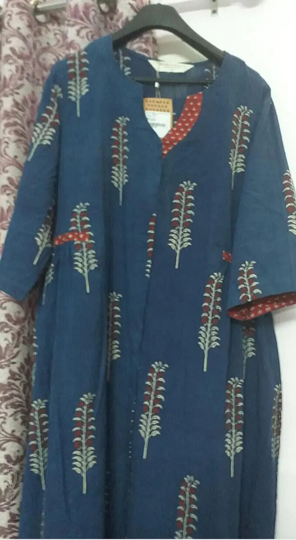 EXP - Kanmani - Indigo kurta