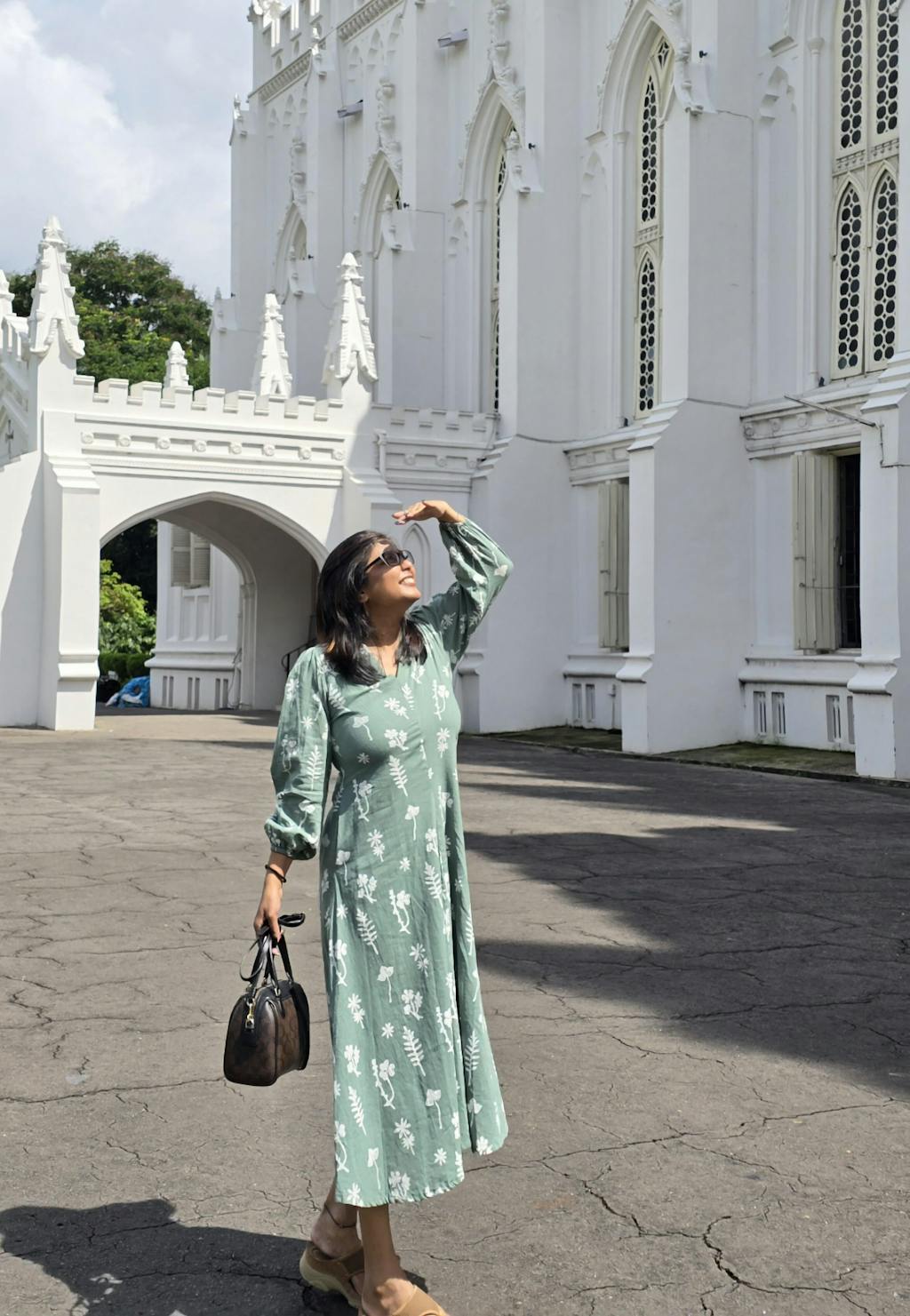 Taima Dabu Slub Cotton Dress