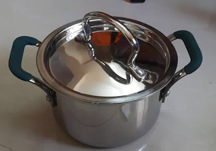 Buy Best Triply Stainless Steel Casserole/Biryani Pot/Stockpot Online – The  Indus Valley