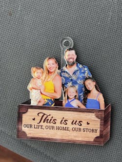 Custom Photo Togetherness Is What Makes The Season Bright - Family Personalized Custom Ornament - Acrylic Custom Shaped - Christmas Gift For Family Members