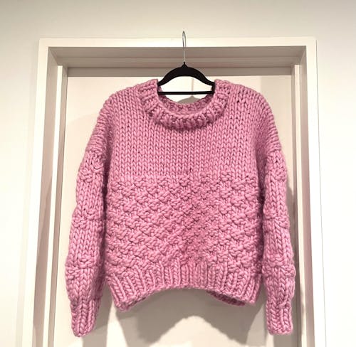 // Merino Knit Kit // Kate Moss Cropped Jumper