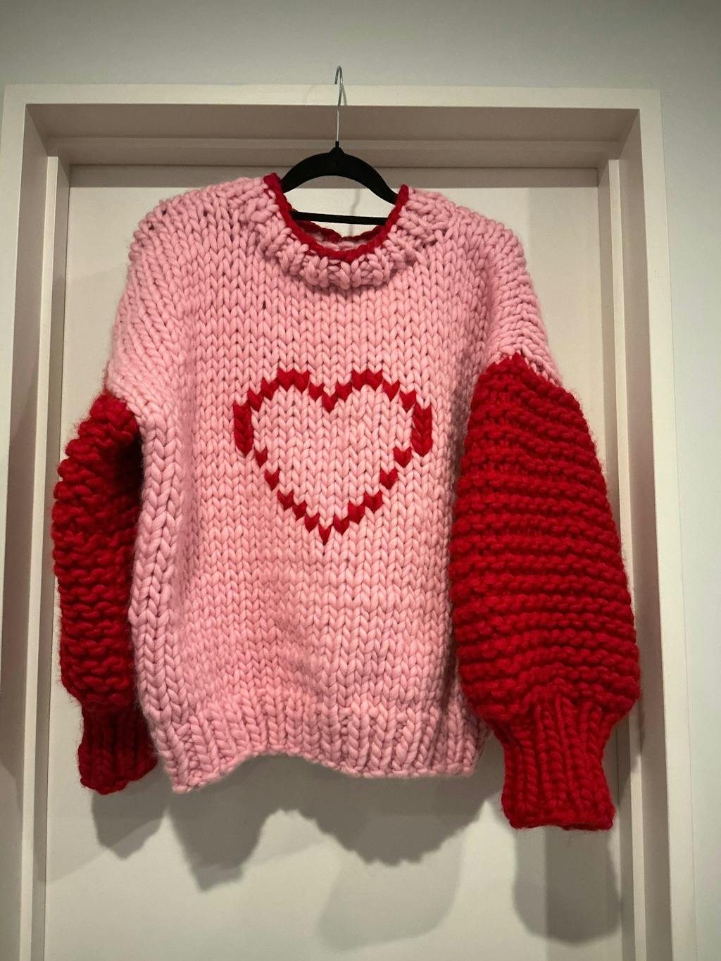 // LIMITED EDITION Merino Knit Kit // Cupid's Kiss Jumper