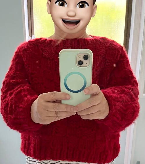 // Merino Knit Kit // Check Me Out Jumper