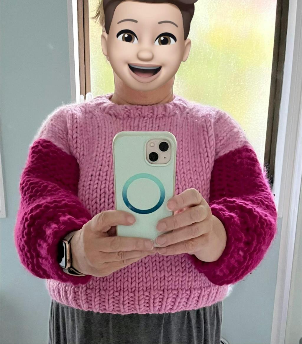 // LIMITED EDITION Merino Knit Kit // Cupid's Kiss Jumper