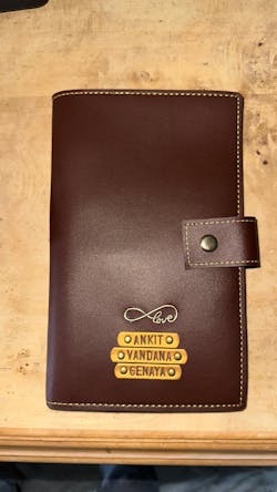 Family Travel Folder (Holds upto 6 Passports)