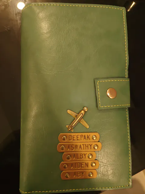 Family Travel Folder (Holds upto 6 Passports)