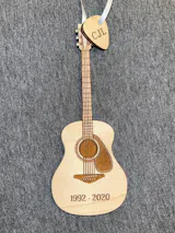 Personalized Acoustic Guitar Ornament