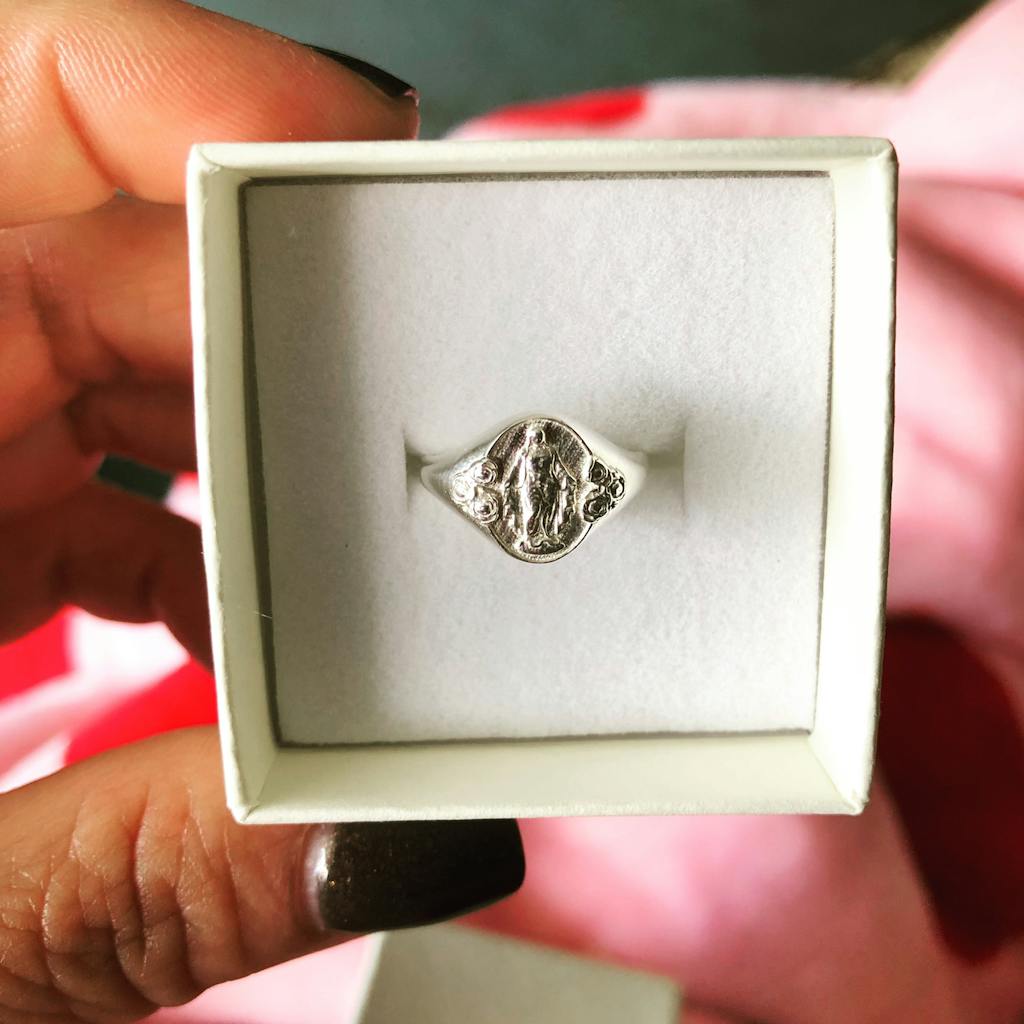 Religious & Catholic Rings in Gold & Silver The Little Catholic