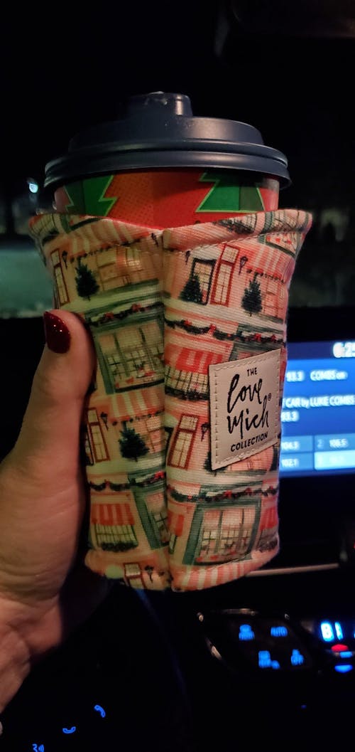 Merry Main Street - Coffee Cozy