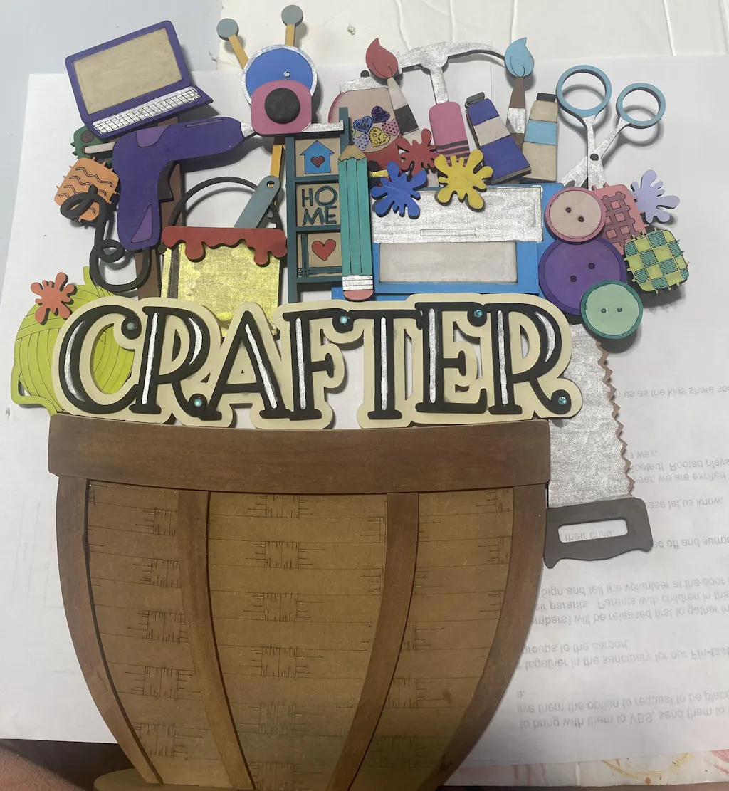 Crafter Slot Insert for Interchangeable bases DIY Craft Kit – The ...