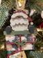 Santa with Gift Ornament DIY Kit