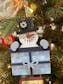 Snowman with Gift Ornament DIY Kit
