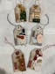 6 Small Tag Christmas Ornaments DIY Kit
