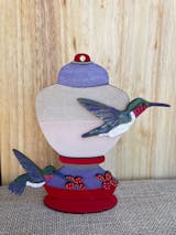 Humming Bird Feeder Sitter DIY Kit