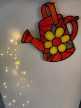 Style 108 Watering Can laser Cut Outline Frame Blank