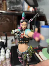 Ramona, the Wasteland Warrior by Nerikson | Model Kit | Display Figure | Unpainted