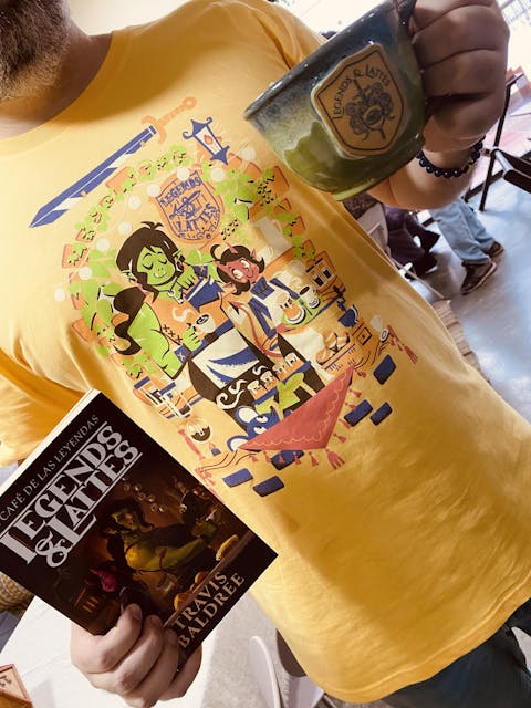 Legends & Lattes Tee