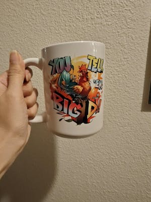 You Tell 'Em Big D Mug