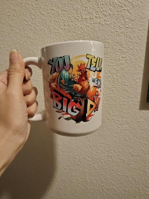 You Tell 'Em Big D Mug