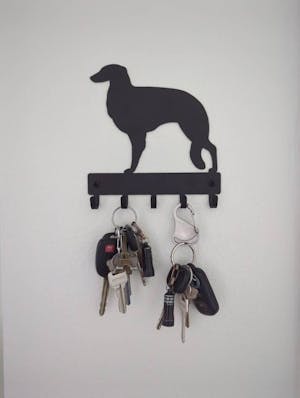 Silken Windhound Key Holder/ Leash Hanger
