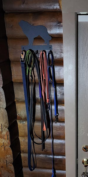 Great Pyrenees Dog Key Rack/ Leash Hanger