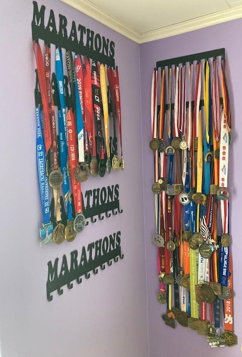Plain Medal Hanger or Display Extender with 10 Hooks