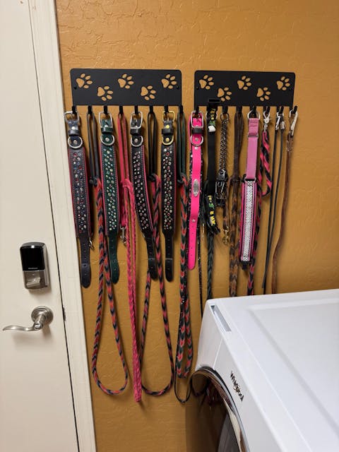 Walking Paws Key Holder & Dog Leash Hanger