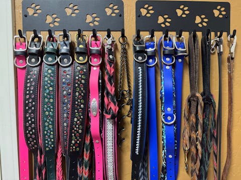 Walking Paws Key Holder & Dog Leash Hanger