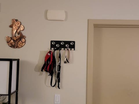 Walking Paws Key Holder & Dog Leash Hanger