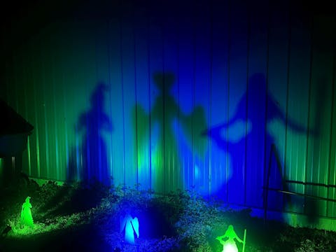 Trio of Witches Yard Stakes – Halloween Silhouettes - Shadow Casters