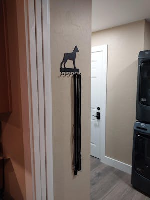 Doberman Pinscher Key Holder & Leash Hanger