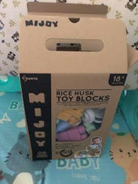 Mijoy Storage Box with 45pcs Toy Blocks