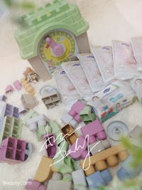 Mijoy Storage Box with 45pcs Toy Blocks