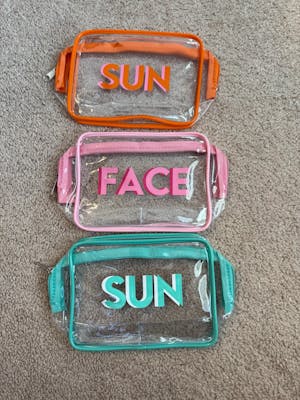 Shadow Monogram Clear Bag