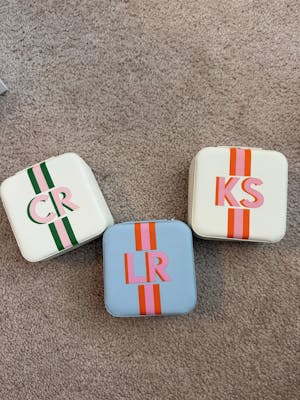 Shadow Monogram Travel Jewelry Case