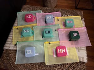 Shadow Monogram Travel Jewelry Case